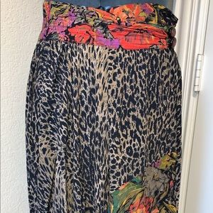 Cheetah colorful skirt